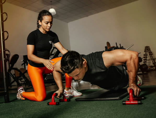 Personal training session
