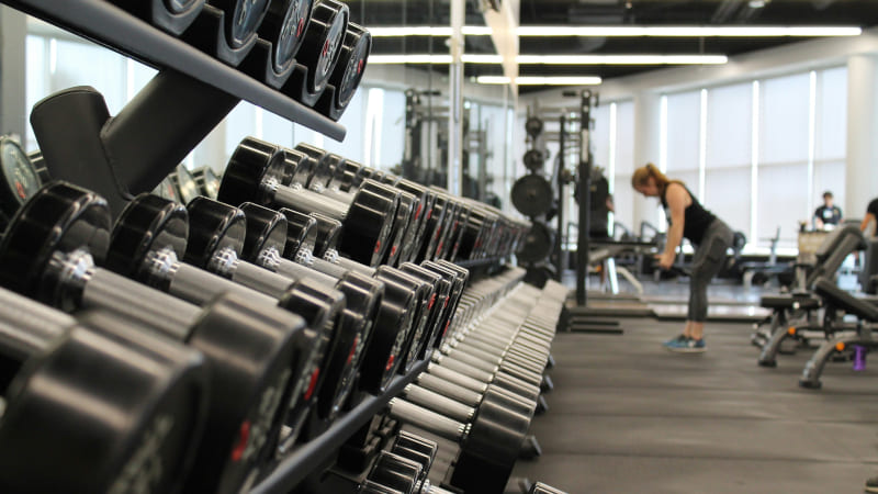 Sito web para gimnasio